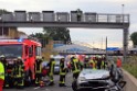 Schwerer VU A 3 Rich Oberhausen Hoehe AS Koeln Muelheim P10